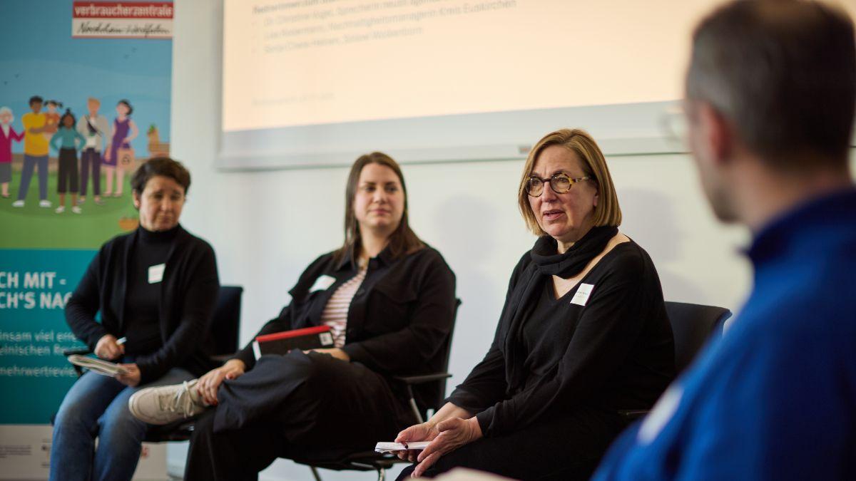 Teilnehmerinnen Reviergespraech