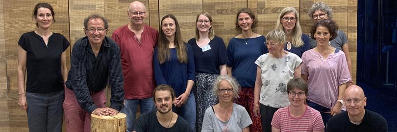 Die Gruppe beim Workshop in Brühl