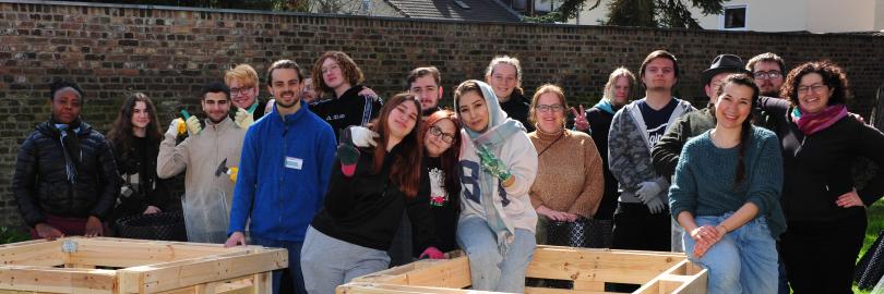 Hochbeete im Ostgarten Brühl