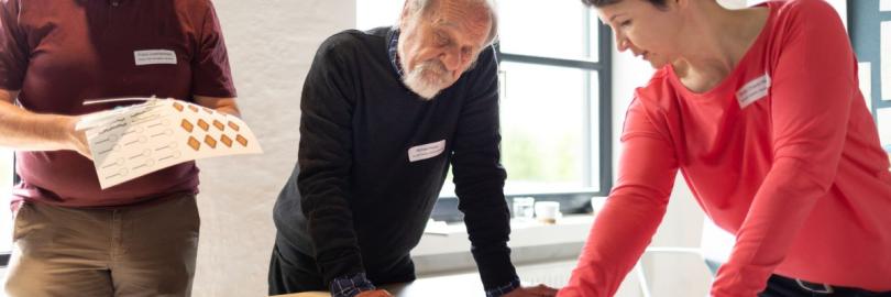 Kreativpart Reviergespraech Gruppenarbeit